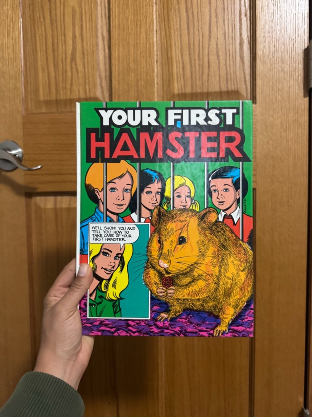 Your First Hamster | 1983 Vintage Children’s Hardcover